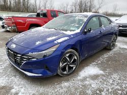 Salvage cars for sale at Leroy, NY auction: 2023 Hyundai Elantra SEL