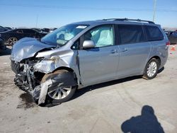 Salvage cars for sale from Copart Cleveland: 2014 Toyota Sienna XLE