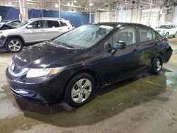 Salvage cars for sale at auction: 2013 Honda Civic LX