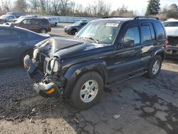 Salvage cars for sale at Portland, OR auction: 2003 Jeep Liberty Limited