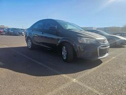 Chevrolet salvage cars for sale: 2017 Chevrolet Sonic LS