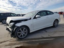 Salvage cars for sale from Copart Wilmer, TX: 2012 Mercedes-Benz C 350