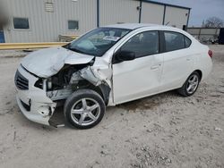 Salvage cars for sale at Haslet, TX auction: 2017 Mitsubishi Mirage G4 ES