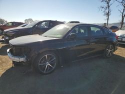 Salvage cars for sale at San Martin, CA auction: 2022 Honda Civic Touring