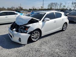 Salvage cars for sale at Riverview, FL auction: 2013 Lexus CT 200