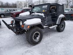 Salvage cars for sale at Central Square, NY auction: 2006 Jeep Wrangler / TJ Sport