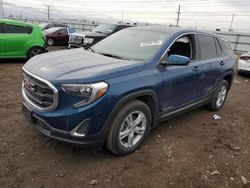 Salvage cars for sale at Elgin, IL auction: 2021 GMC Terrain SLE