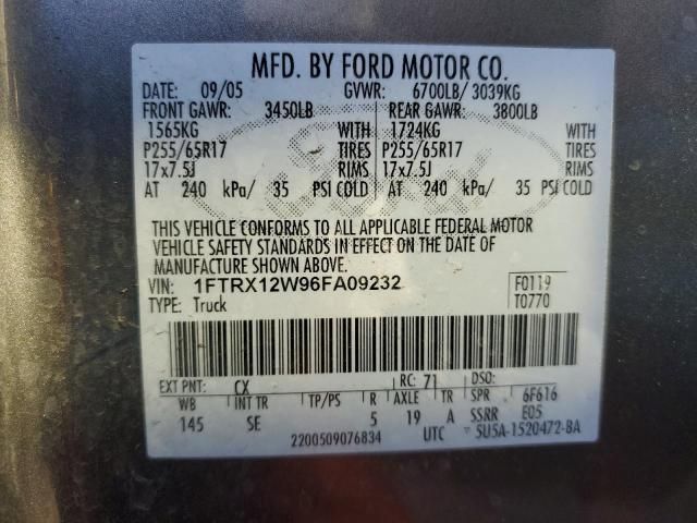 2006 Ford F150