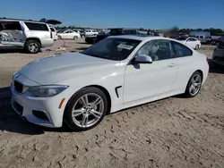 Salvage cars for sale at Houston, TX auction: 2017 BMW 430I