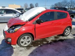 Salvage cars for sale at Moraine, OH auction: 2022 Chevrolet Spark LS