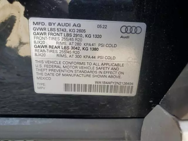 2022 Audi SQ5 Premium Plus