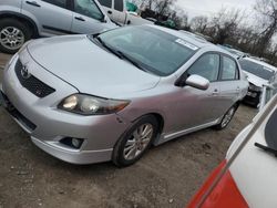 Toyota salvage cars for sale: 2010 Toyota Corolla Base