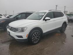 Salvage cars for sale at Chicago Heights, IL auction: 2021 Volkswagen Tiguan SE