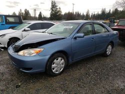 Toyota salvage cars for sale: 2004 Toyota Camry LE