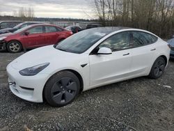 Salvage Cars with No Bids Yet For Sale at auction: 2022 Tesla Model 3