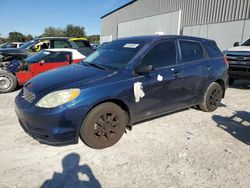 Salvage cars for sale at Apopka, FL auction: 2003 Toyota Corolla Matrix XR