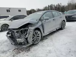 Salvage cars for sale from Copart Ontario Auction, ON: 2022 Toyota Corolla SE