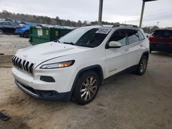 Jeep Vehiculos salvage en venta: 2016 Jeep Cherokee Limited