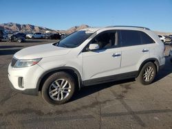 KIA Sorento lx salvage cars for sale: 2015 KIA Sorento LX