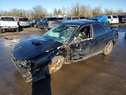 Salvage cars for sale at Woodburn, OR auction: 2005 Subaru Impreza WRX