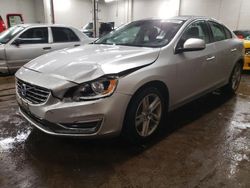 Salvage cars for sale at New Britain, CT auction: 2015 Volvo S60 Premier