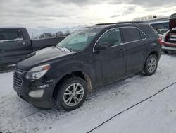 Salvage cars for sale at auction: 2017 Chevrolet Equinox LT