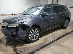 2016 Acura MDX Technology en venta en York Haven, PA