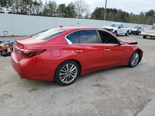 2021 Infiniti Q50 Luxe