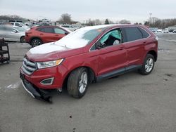 Salvage cars for sale at Glassboro, NJ auction: 2018 Ford Edge SEL