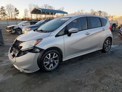 Salvage cars for sale from Copart Spartanburg, SC: 2015 Nissan Versa Note S