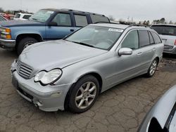 Mercedes-Benz c-Class salvage cars for sale: 2005 Mercedes-Benz C 240 Sportwagon 4matic