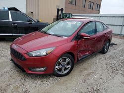 Carros salvage a la venta en subasta: 2017 Ford Focus SE