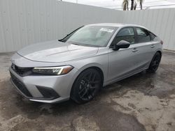 Honda salvage cars for sale: 2024 Honda Civic Sport