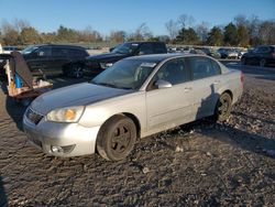 Chevrolet Malibu salvage cars for sale: 2008 Chevrolet Malibu LT