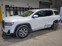 Salvage cars for sale at Candia, NH auction: 2021 GMC Acadia SLT