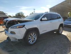 Salvage cars for sale from Copart Midway, FL: 2014 Jeep Cherokee Limited