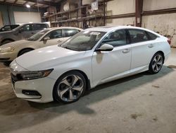 Salvage cars for sale at Eldridge, IA auction: 2020 Honda Accord Touring