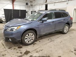 Subaru salvage cars for sale: 2015 Subaru Outback 2.5I Premium