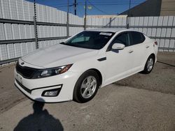 Salvage Cars with No Bids Yet For Sale at auction: 2015 KIA Optima LX