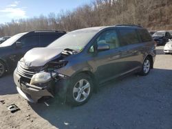 Salvage cars for sale at Marlboro, NY auction: 2013 Toyota Sienna LE