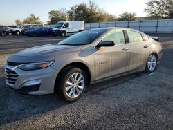 Chevrolet salvage cars for sale: 2025 Chevrolet Malibu LT