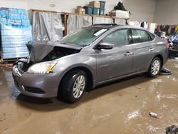 Nissan salvage cars for sale: 2015 Nissan Sentra S