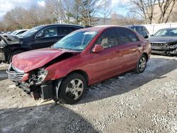 Salvage cars for sale at North Billerica, MA auction: 2009 KIA Spectra EX