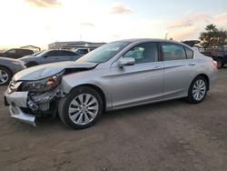 Salvage cars for sale at San Diego, CA auction: 2015 Honda Accord EX