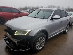 Salvage cars for sale at Louisville, KY auction: 2015 Audi Q5 Premium