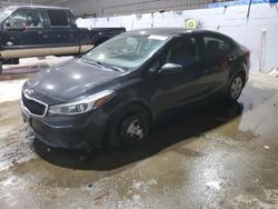 Salvage cars for sale at Candia, NH auction: 2018 KIA Forte LX