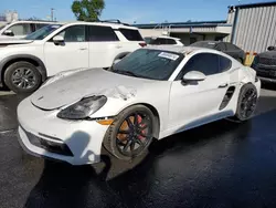 Porsche salvage cars for sale: 2019 Porsche Cayman S