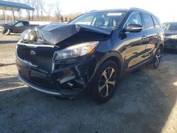 Salvage cars for sale at Spartanburg, SC auction: 2016 KIA Sorento EX