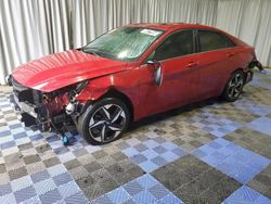 Salvage cars for sale at Graham, WA auction: 2021 Hyundai Elantra SEL