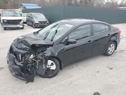 Salvage cars for sale at Savannah, GA auction: 2014 KIA Forte LX